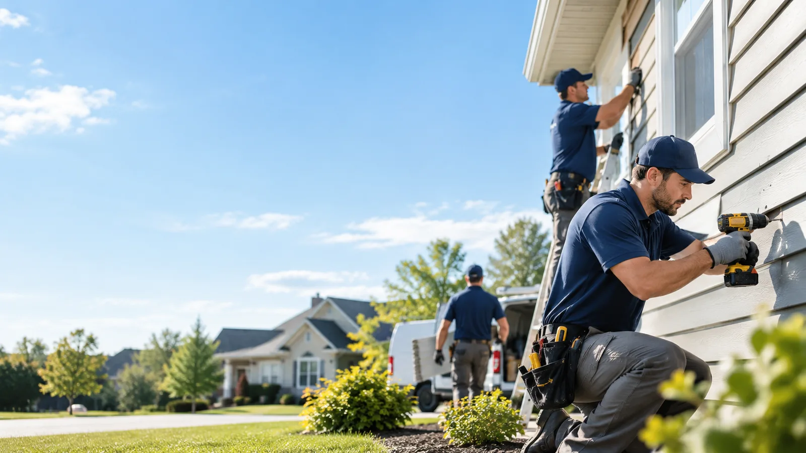 Partial Siding Replacement in Round Top, TX